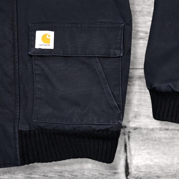 Carhartt ranger jacket - black bomber workwear coat - Size Medium - Picture 6 of 9